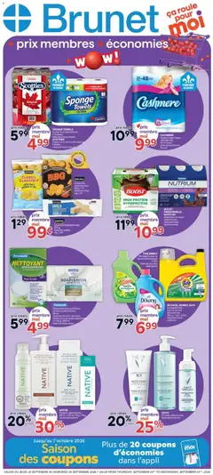 Preview Brunet weekly flyer / circulaire valid from Sep 24, 2026
