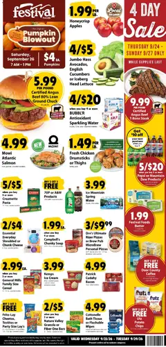 Preview Festival Foods Weekly Ad valid from 09/23/2026