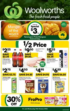 Woolworths catalogue preview - valid from 14/10/2026