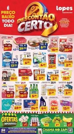 Pré-visualização Lopes Supermercados - Ofertas da semana válida a partir de 18/09/2026