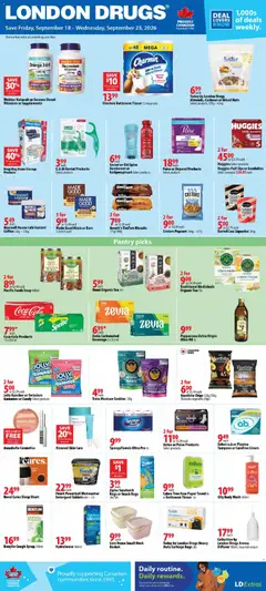 Preview London Drugs weekly flyer / circulaire valid from Sep 18, 2026