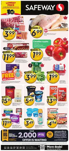 Preview Safeway weekly flyer / circulaire valid from Sep 24, 2026