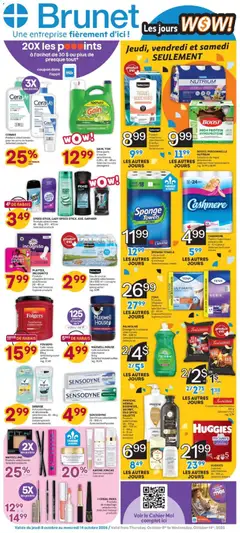 Preview Brunet weekly flyer / circulaire valid from Oct 8, 2026