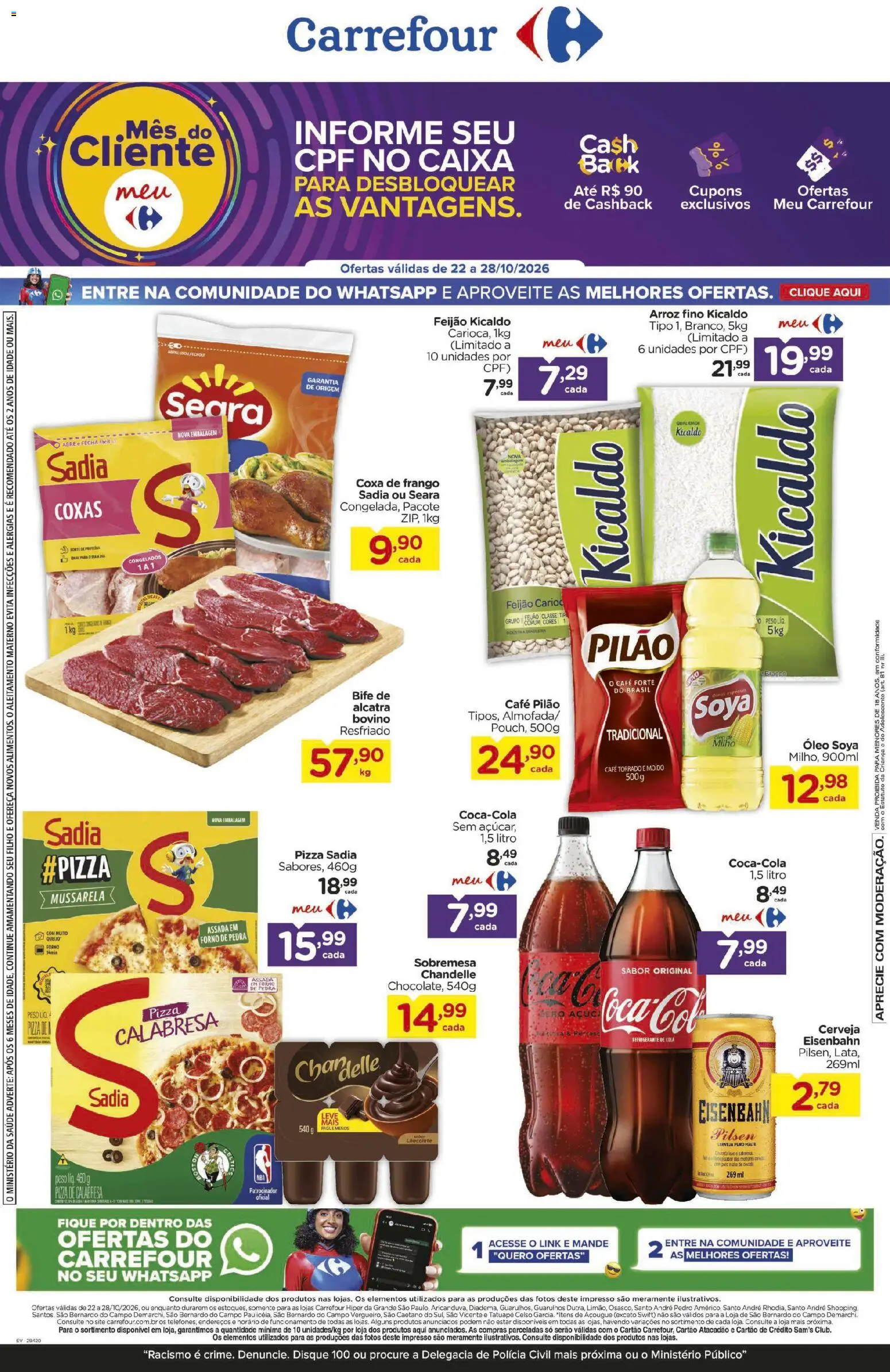 Carrefour - Ofertas da semana - página 1- válido a partir de 22/10/2026
