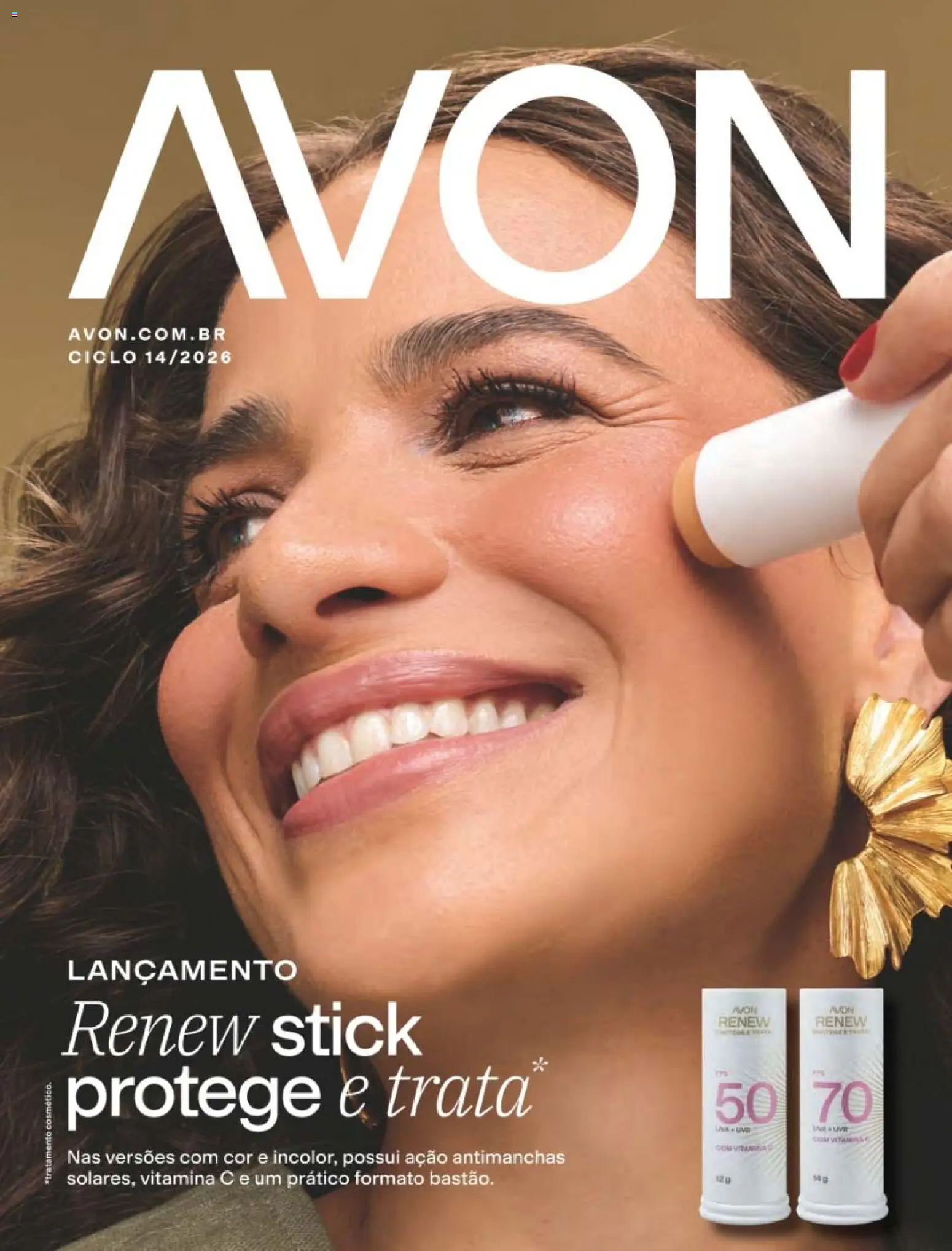 Avon folheto - Campanha 14 - página 1- válido a partir de 01/09/2026
