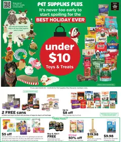 Preview Pet Supplies Plus Weekly Ad valid from 10/29/2026