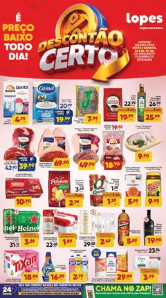 Pré-visualização Lopes Supermercados - Ofertas da semana válida a partir de 23/10/2026
