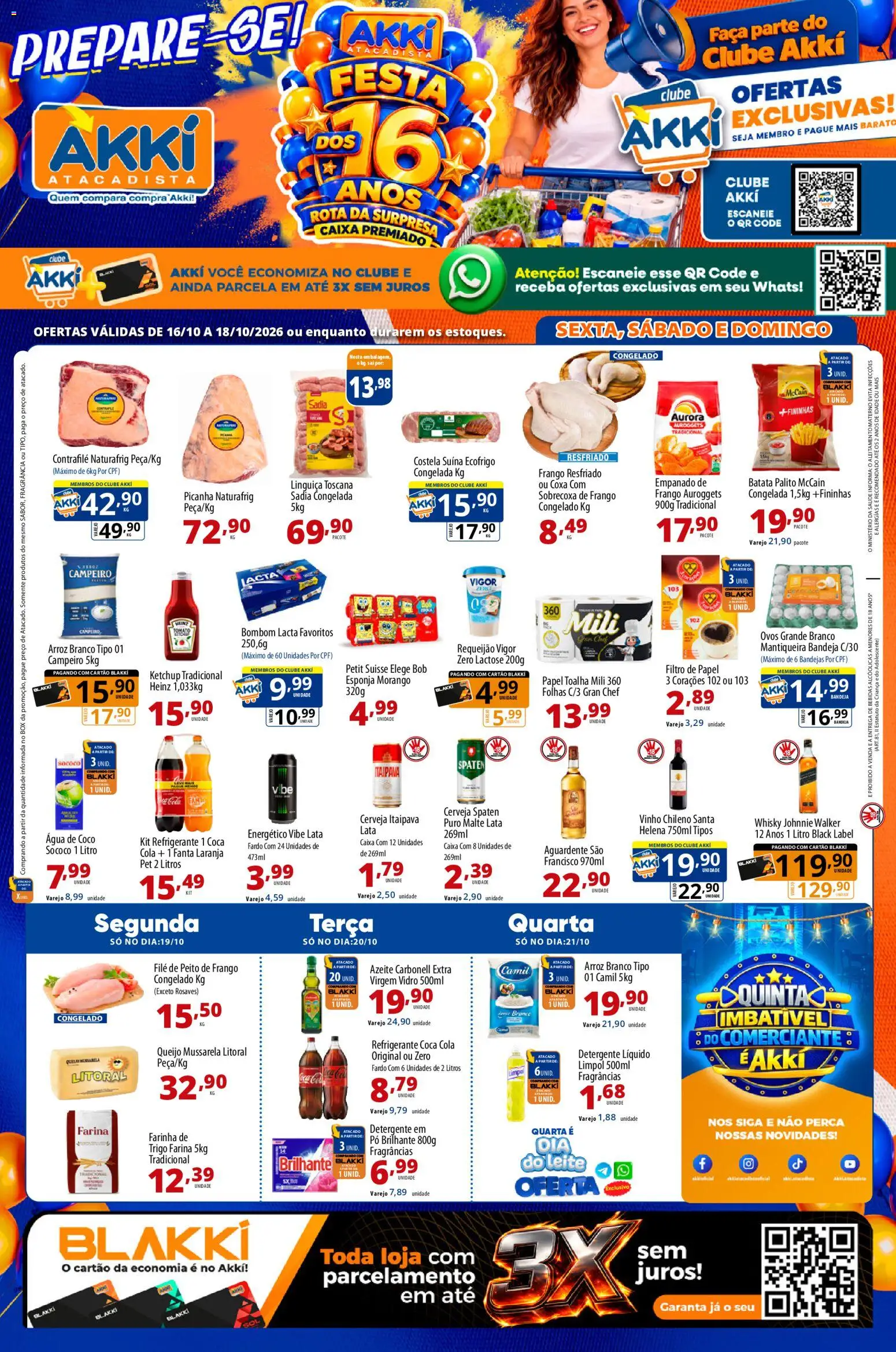 Akki Atacadista - Ofertas da semana - página 1- válido a partir de 16/10/2026
