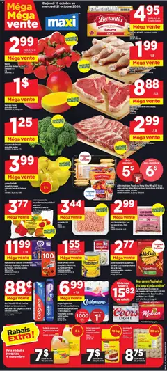 Preview Maxi weekly flyer / circulaire valid from Oct 15, 2026