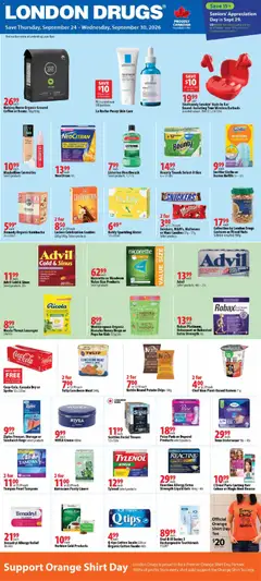 Preview London Drugs weekly flyer / circulaire valid from Sep 24, 2026