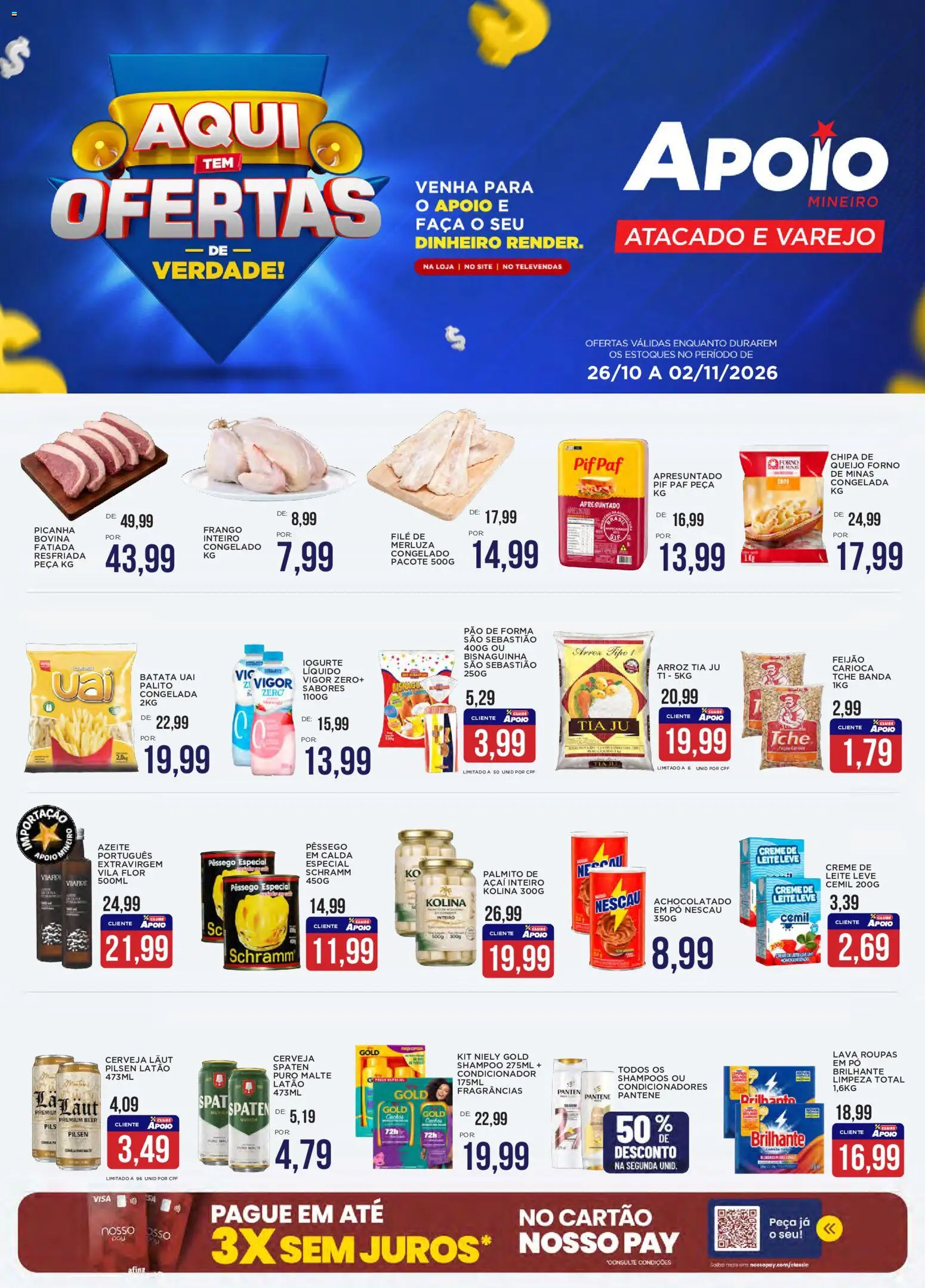 Apoio Mineiro - Ofertas da semana - página 1- válido a partir de 26/10/2026
