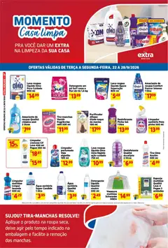 Pré-visualização Extra ofertas de Mercado Casa Limpa válida a partir de 22/09/2026