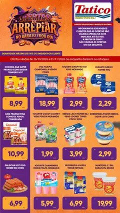 Pré-visualização Tatico - Ofertas da semana válida a partir de 26/10/2026
