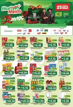 Pré-visualização Mart Minas ofertas válida a partir de 29/10/2026