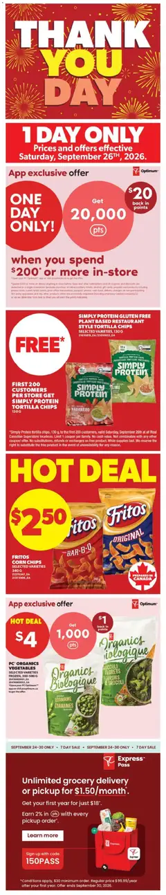 Preview Real Canadian Superstore weekly flyer / circulaire valid from Sep 24, 2026
