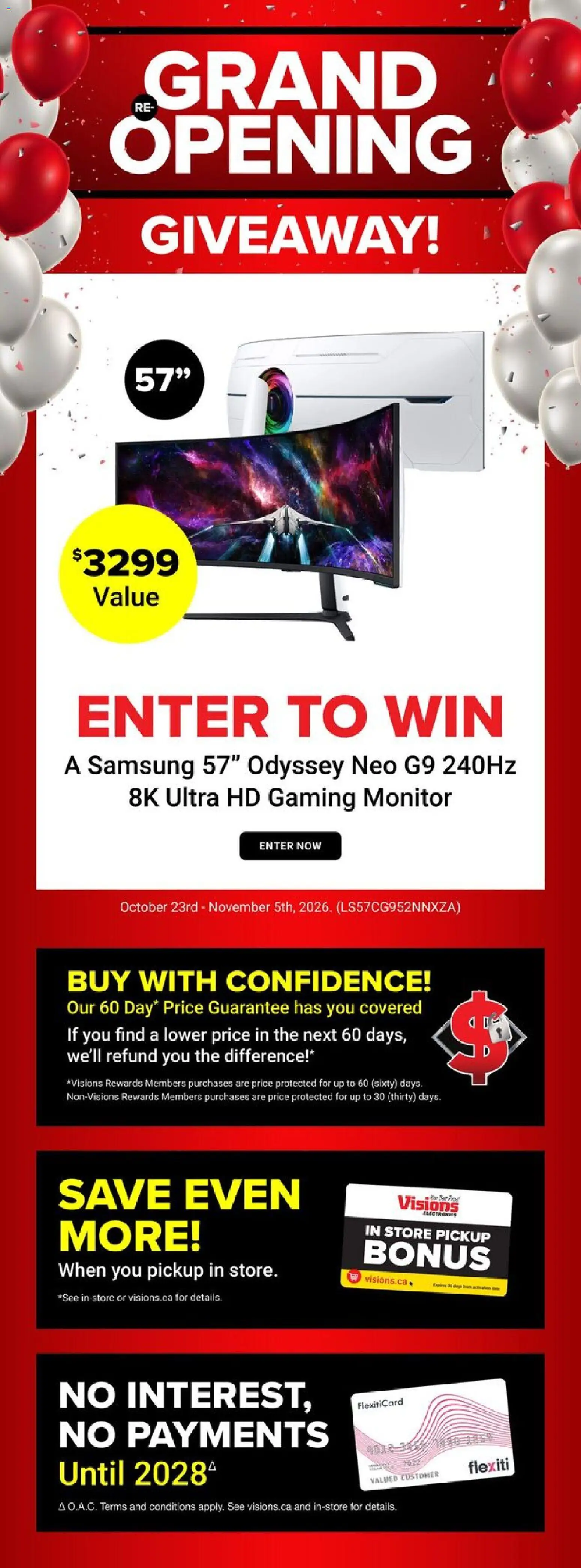 Visions weekly flyer / circulaire - page 1- valid from Oct 23, 2026