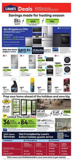 Preview Lowe's Weekly Ad valid from 09/17/2026