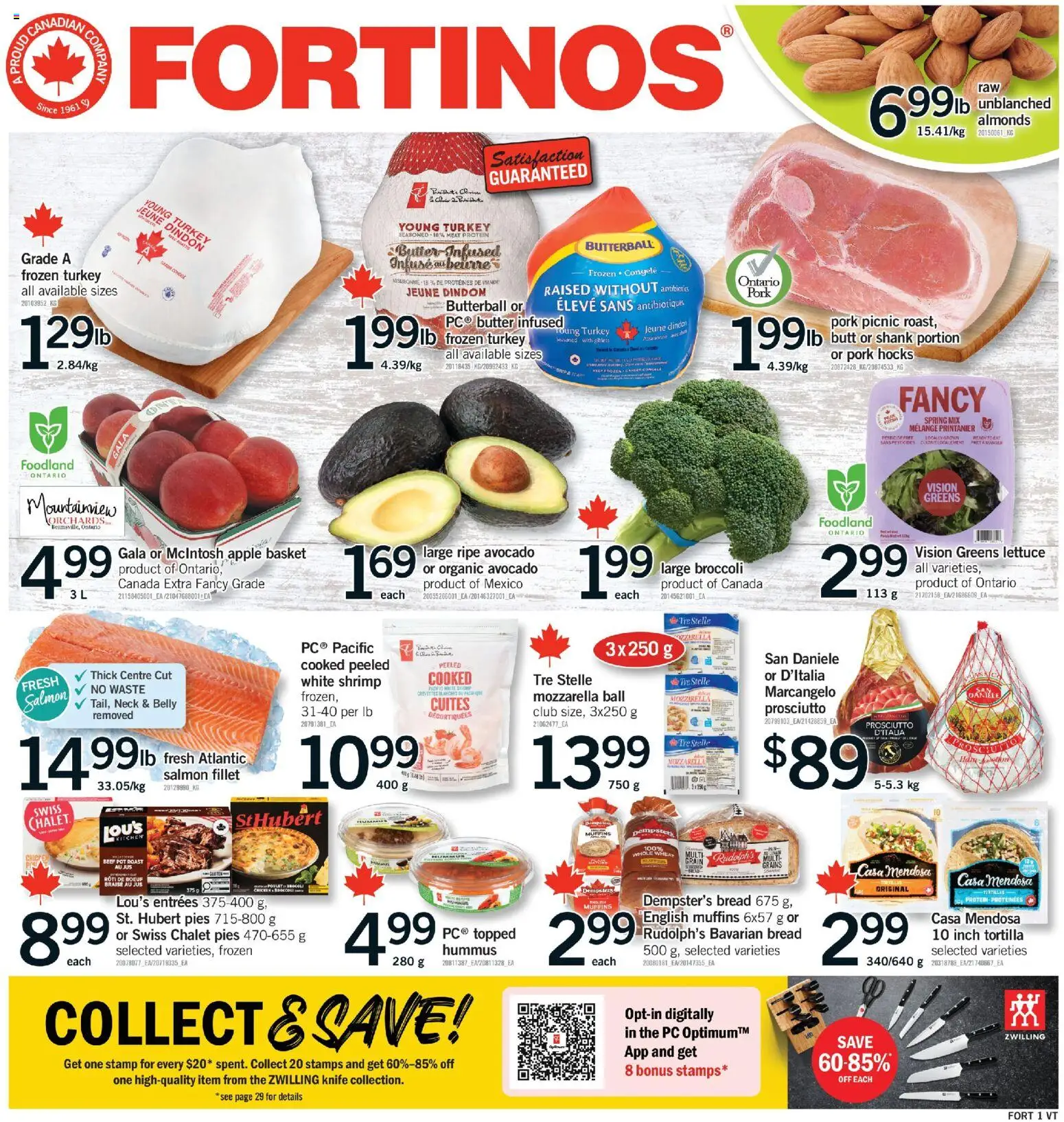 Fortinos weekly flyer / circulaire - page 1- valid from Sep 24, 2026
