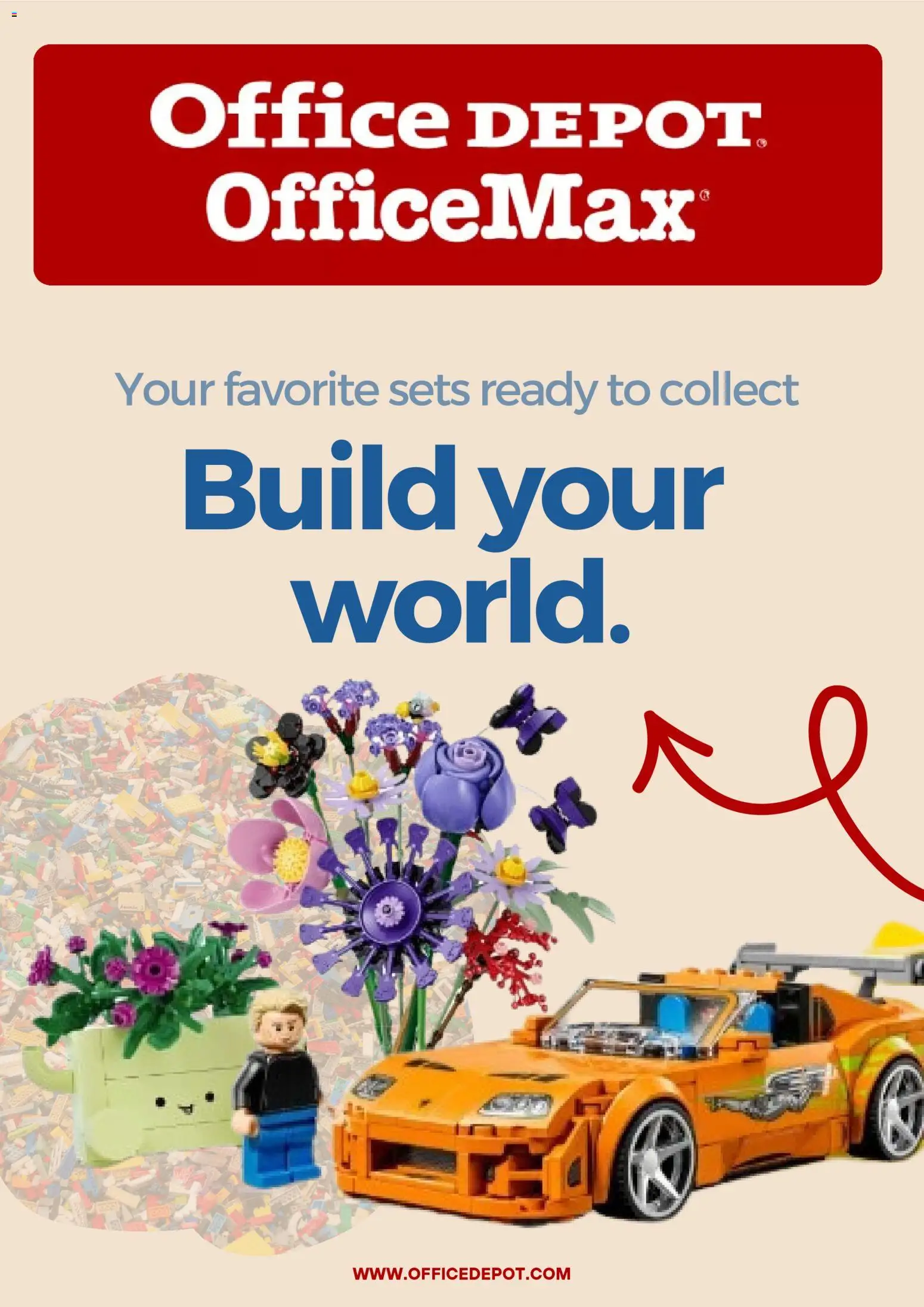 Office Depot Weekly Ad - page 1- valid from 10/26/2026