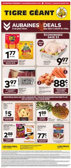 Preview Giant Tiger weekly flyer / circulaire valid from Oct 7, 2026