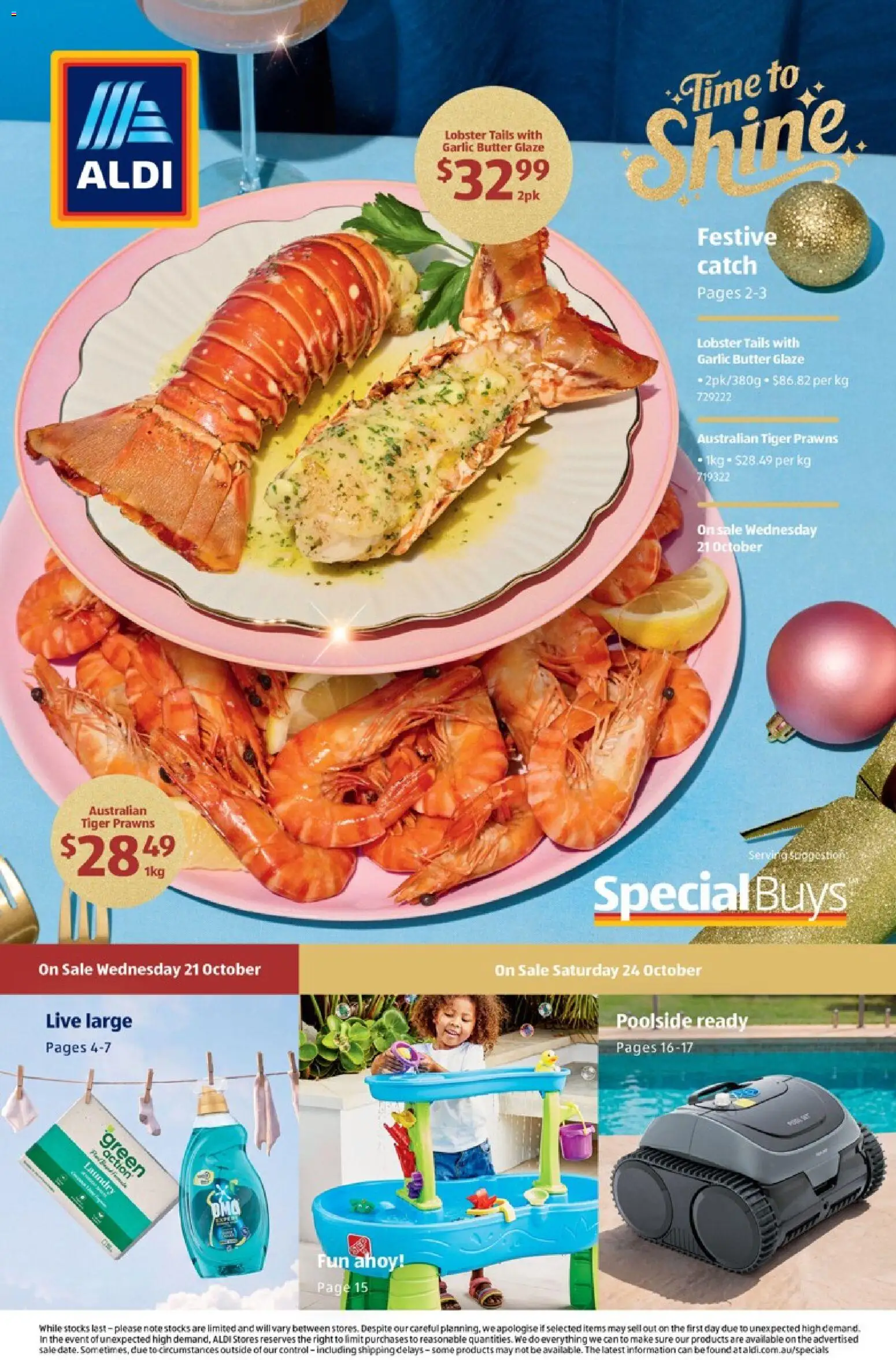 Aldi catalogue - page 1- valid from 21/10/2026