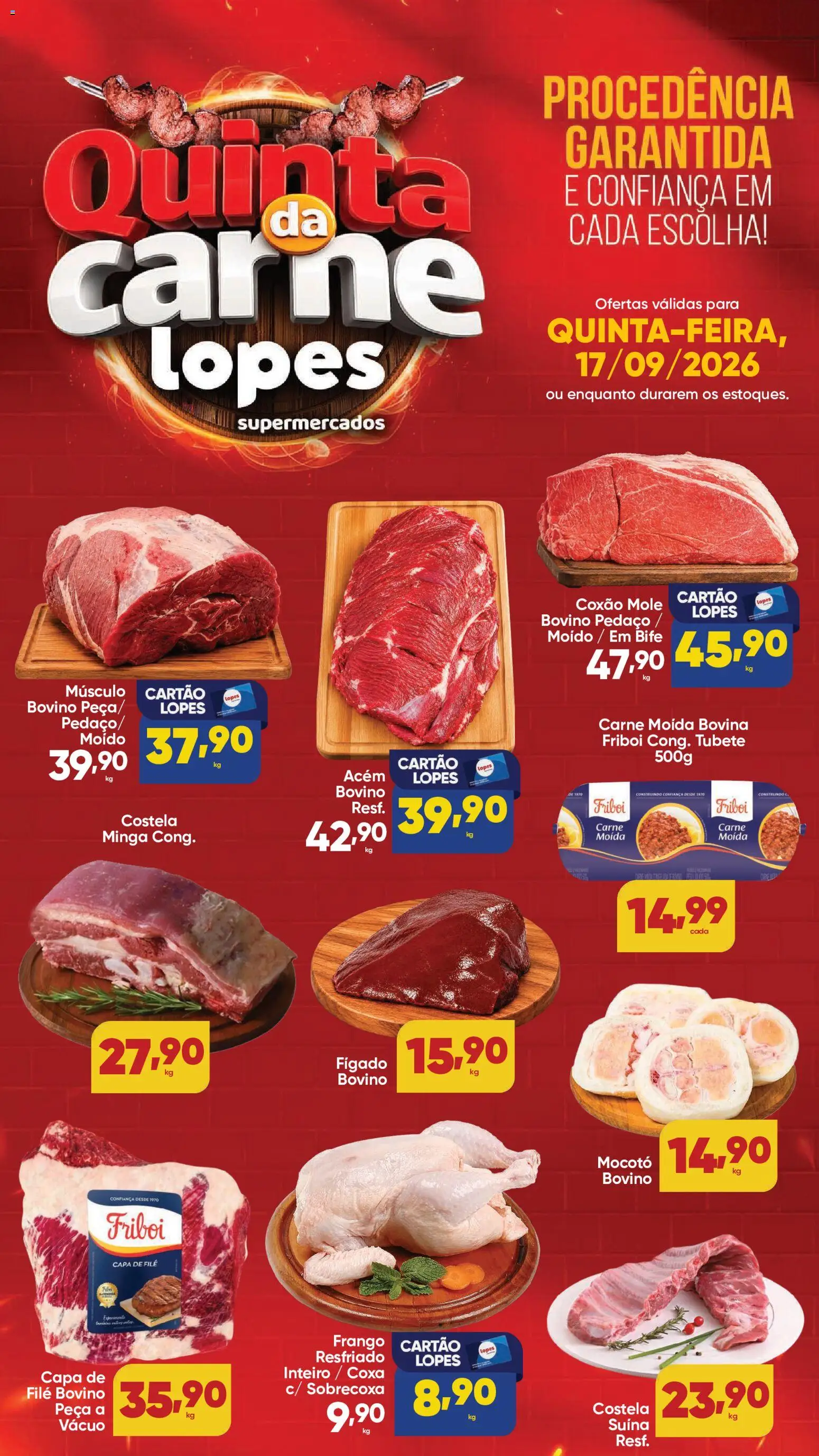 Lopes Supermercados - Ofertas da semana - página 1- válido a partir de 17/09/2026
