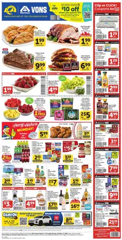 Preview Vons Weekly Ad valid from 10/14/2026