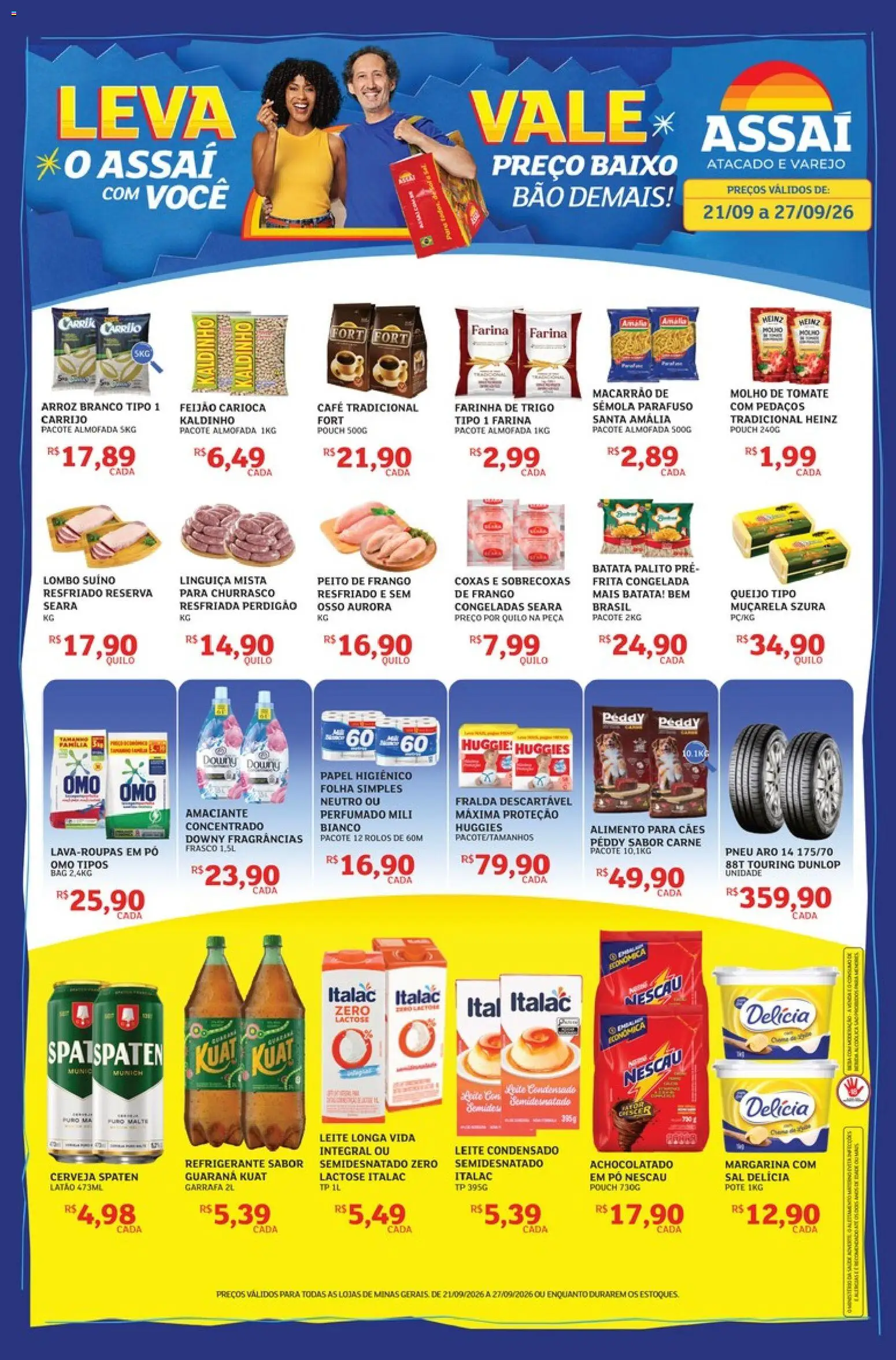 Assaí Atacadista ofertas - página 1- válido a partir de 21/09/2026
