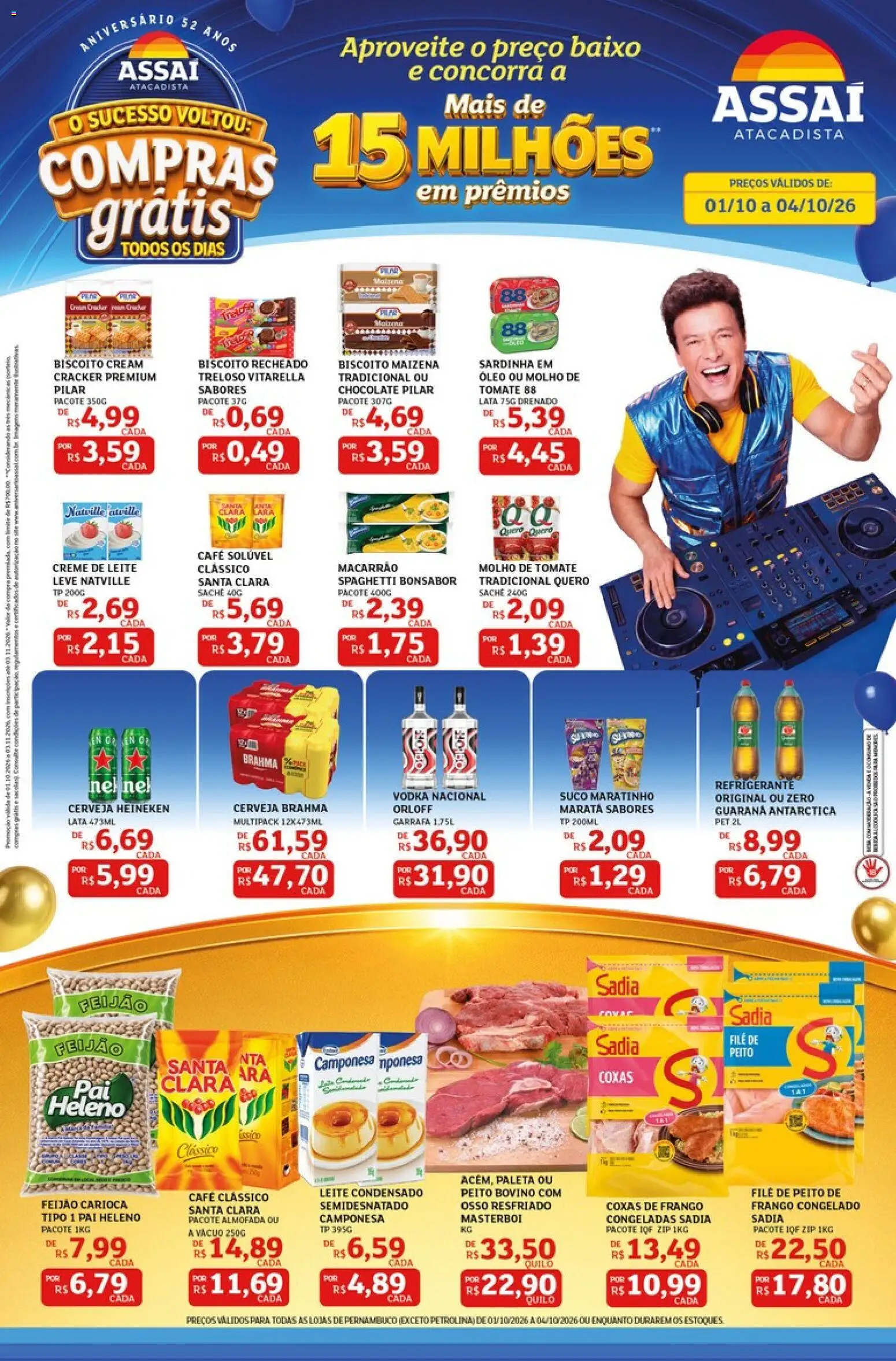 Assaí Atacadista ofertas - página 1- válido a partir de 01/10/2026
