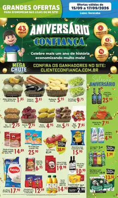 Pré-visualização Confiança - Ofertas da semana válida a partir de 15/09/2026
