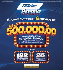 Pré-visualização Supermercados Condor - Ofertas da semana válida a partir de 10/09/2026