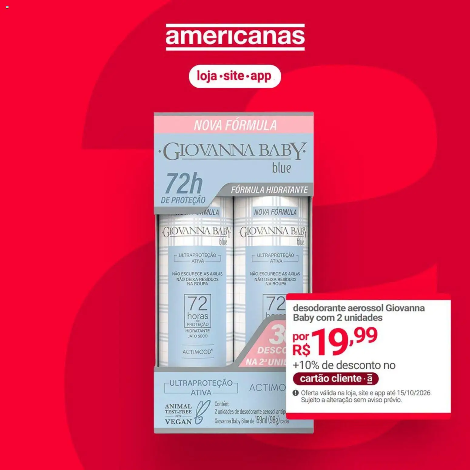 Lojas Americanas - Ofertas atuais - página 1- válido a partir de 14/10/2026
