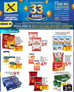 Pré-visualização X Supermercados - Ofertas da semana válida a partir de 23/10/2026