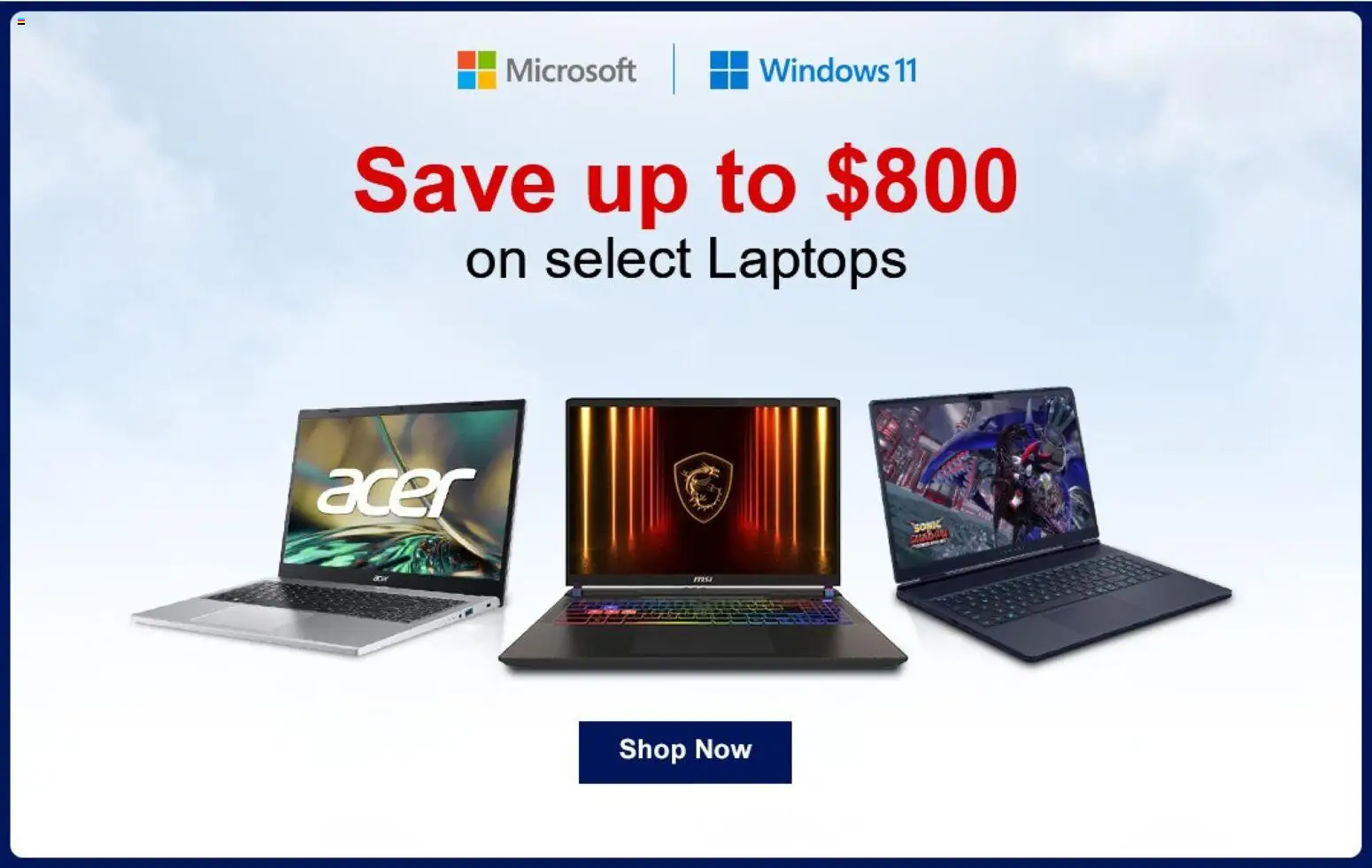 Canada Computers weekly flyer - page 1- valid from Sep 18, 2026