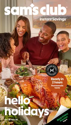 Preview Sam's Club Black Friday valid from 10/22/2026