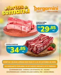 Pré-visualização Supermercado Bergamini - Ofertas da semana válida a partir de 21/10/2026