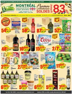 Preview Btrust Supermarket weekly flyer / circulaire valid from Oct 22, 2026