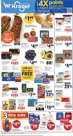 Preview Kroger Weekly Ad valid from 10/14/2026
