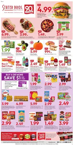 Preview Stater Bros Weekly Ad valid from 10/21/2026