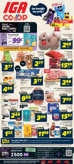 Preview IGA weekly flyer / circulaire valid from Sep 24, 2026
