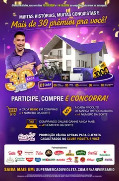 Pré-visualização Violeta Supermercados - Ofertas da semana válida a partir de 13/10/2026