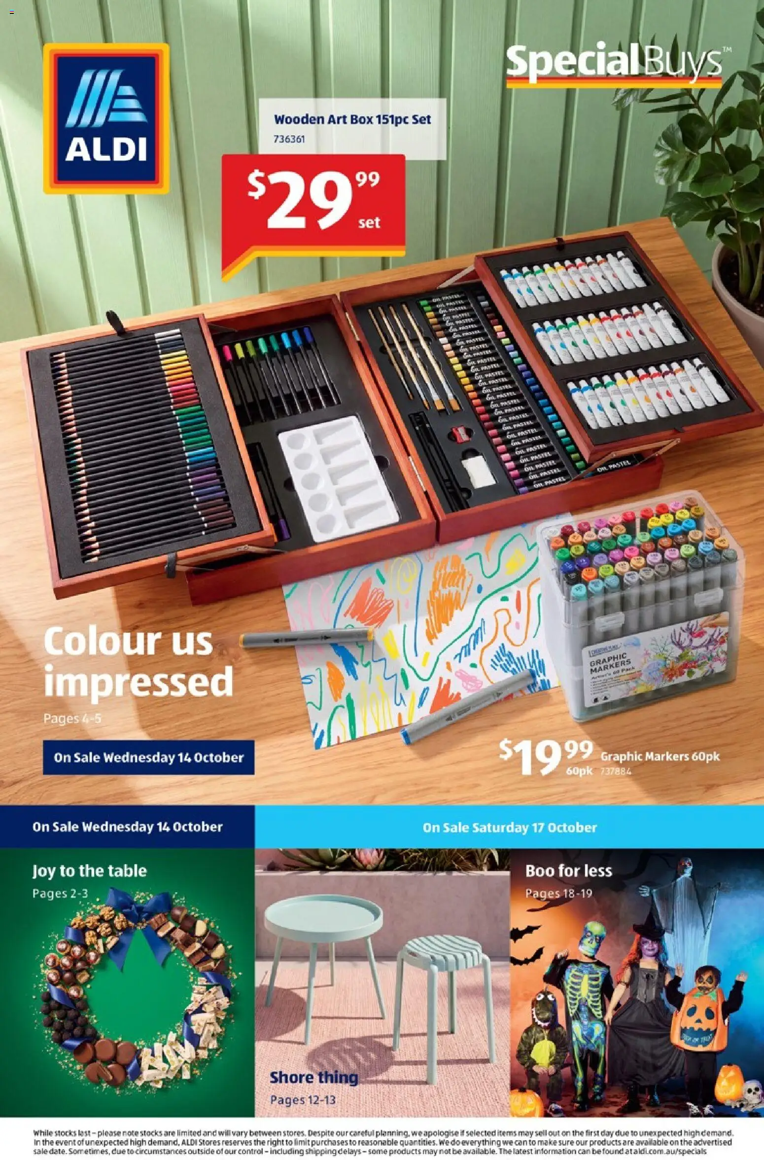 Aldi catalogue - page 1- valid from 14/10/2026