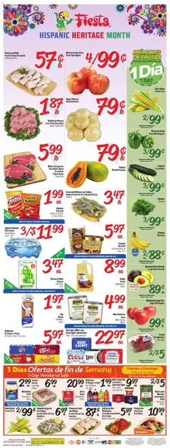 Preview Fiesta Mart Weekly Ad valid from 09/30/2026