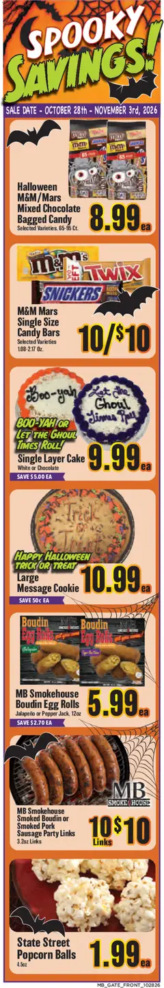 Preview Market Basket Weekly Ad valid from 10/28/2026