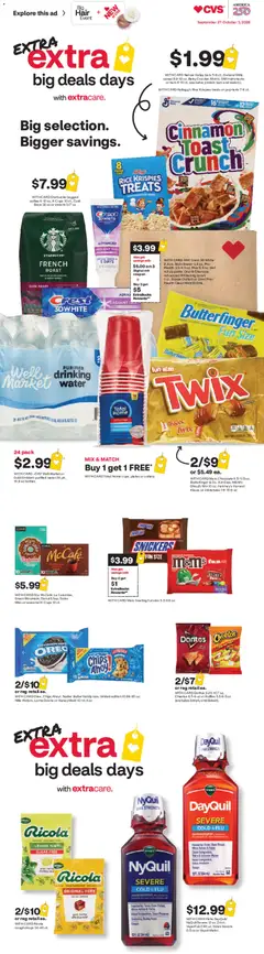 Preview CVS Pharmacy Weekly Ad valid from 09/27/2026