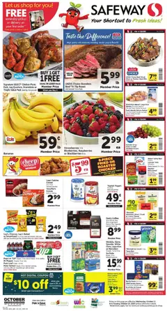 Preview Safeway Weekly Ad valid from 10/21/2026