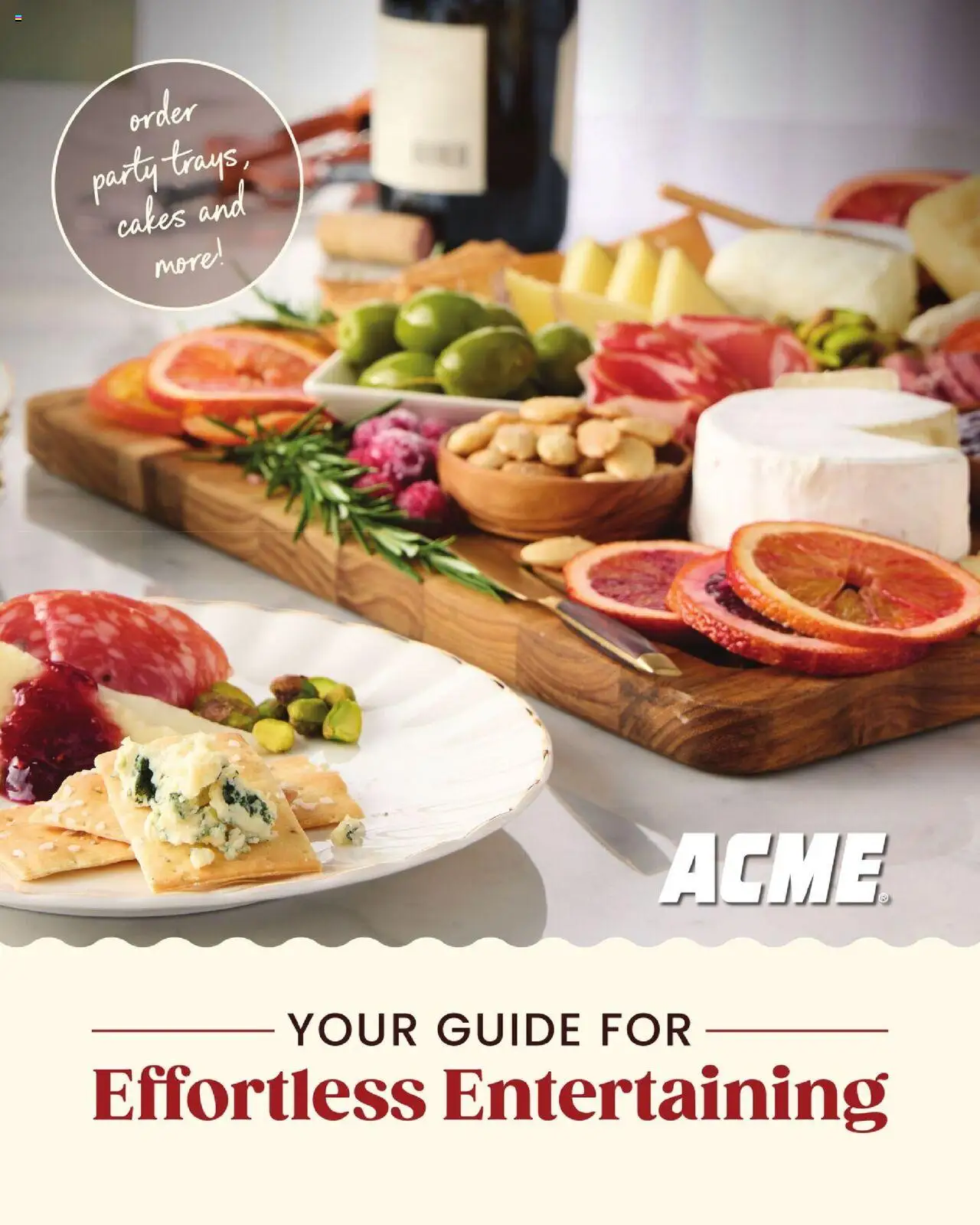 Entertaining Guide - page 1- valid from 10/03/2025