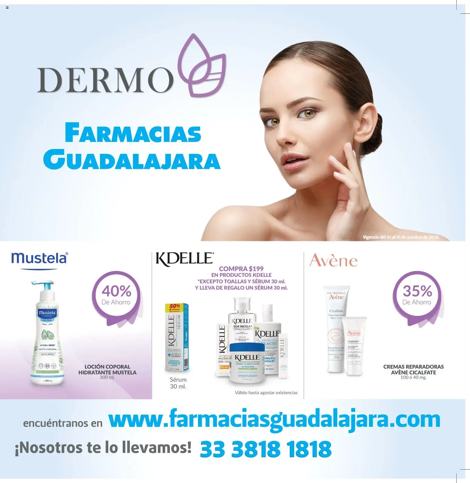 Farmacia Guadalajara catálogo Dermo - página 1- válido desde 01/10/2026