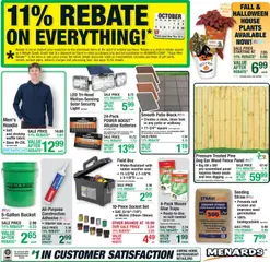 Preview Menards Weekly Ad valid from 10/01/2026