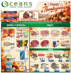 Preview Oceans weekly flyer / circulaire valid from Oct 9, 2026